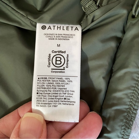 Athleta Fleece Hybrid cropped jacket - Picture 8 of 12